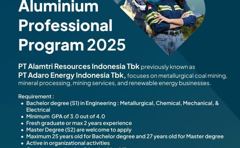 Kickstart Your Career Through AlamTri Aluminium Professional Program!